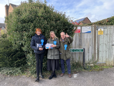 Kintbury canvassing team